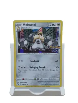 Melmetal 046/078 Holo Rare Pokemon GO Pokemon TCG Card 2022 Niantic - Image 1