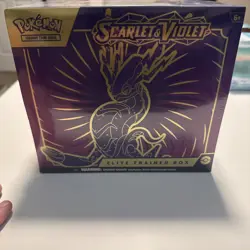 Pokemon TCG Scarlet and Violet Elite Trainer Box ETB Miraidon Sealed - Image 1