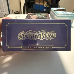 Pokemon TCG Scarlet and Violet Elite Trainer Box ETB Miraidon Sealed - Image 5