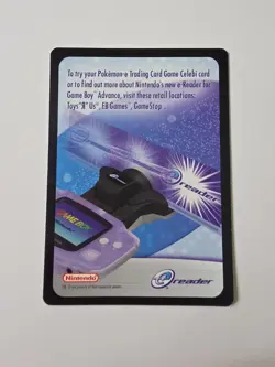🚨 RARE INSERT for PROMO 50 Celebi - Pokemon 4Ever Movie WOTC Fresh Pull - Image 2