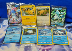 Pokemon TCG 2023 Holiday Advent Calendar Stamped Cards x8 Sealed Promo Lot - Image 1