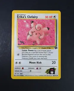 LP Erika's Clefairy 40/132 Reg. Gym Challenge (G2) Pokemon Card - Image 1