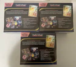 Pokemon TCG CHAOS RISING ETB (x3) - Factory Sealed New - NO PLASTIC TEARS - Image 3