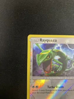 Pokemon: Rayquaza Reverse Holo Rare 106/145 Guardians Rising - Image 5
