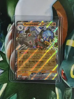 Rampardos ex 045/084 Pitch Black Double Rare Holo EN Pokemon TCG - Image 1