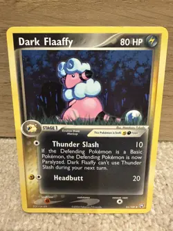 Dark Flaaffy 33/109 Pokemon Team Rocket Returns Vintage Non Holo LP - Image 1