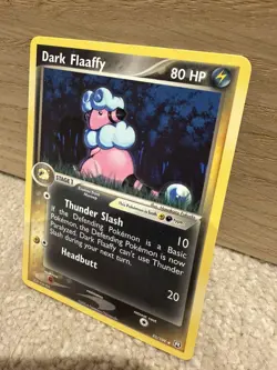 Dark Flaaffy 33/109 Pokemon Team Rocket Returns Vintage Non Holo LP - Image 2