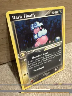 Dark Flaaffy 33/109 Pokemon Team Rocket Returns Vintage Non Holo LP - Image 4