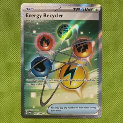 Energy Recycler 108/088 Ultra Rare Perfect Order Pokemon TCG Holo Full Art - Image 1