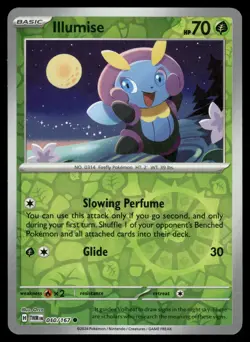 Illumise Reverse Holo 010/167 SV06: Twilight Masquerade Pokemon Card - Image 1