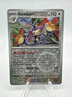Ambipom 146/182 REVERSE HOLO - Paradox Rift - Pokemon TCG Card - NM/MINT - Image 1