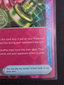 Unfair Stamp 165/167 Sv06 Twilight Masquerade Ace Holo Pokemon TCG NM Condition - Image 4