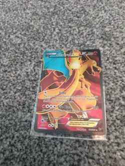 Charizard EX 100/106 Full Art Ultra Rare X&Y Flashfire 2014 Pokemon Card - Image 1
