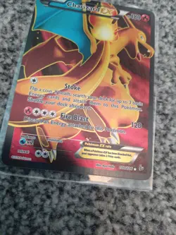 Charizard EX 100/106 Full Art Ultra Rare X&Y Flashfire 2014 Pokemon Card - Image 4
