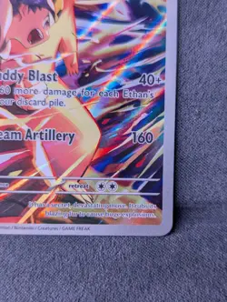Pokemon Ethan's Typhlosion 190/182 Illustration Rare NM Destined Rivals - Image 4