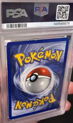 1999 Pokemon 1st Edition Hitmonchan Holo #7/102 PSA 6 - Image 5