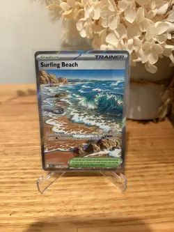 Pokemon TCG - Surfing Beach 114/086 Full Art Ultra Rare - Chaos Rising - NM/M - Image 1