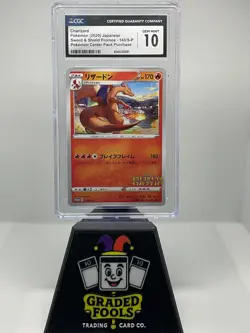 Charizard - 2020 Japanese - Sword Shield Promo 143/S-P - Center Pack - CGC 10 - Image 1