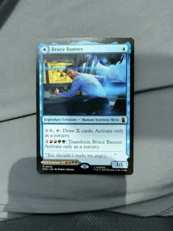 MTG Marvel Bruce Banner The Incredible Hulk M 0049 MSH Mythic Rare NM Non-Foil - Image 1