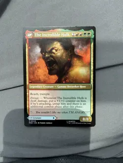MTG Marvel Bruce Banner The Incredible Hulk M 0049 MSH Mythic Rare NM Non-Foil - Image 2
