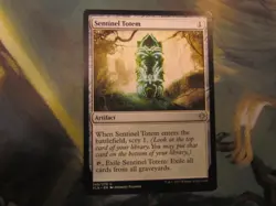 Ixalan unc. Sentinel Totem x4 mtg 4x (from factory sets) unplayed, nm 9/29/19 - Image 2