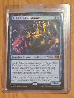 Loki, Lord of Misrule Commander: Marvel Super Heroes Foil - Image 1