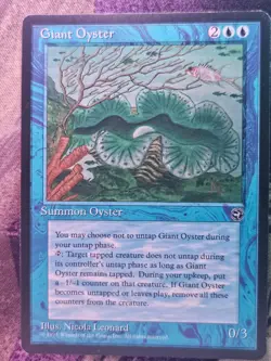 Giant Oyster Uncommon Homelands Magic: The Gathering Moderately Played - Image 1