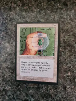 MTG / Magic: The Gathering - Ice Age - Green Scarab w4 - Image 1