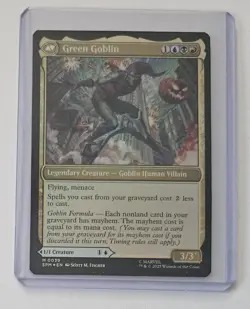 Norman Osborn 0039 MTG Marvel's Spider-Man Mythic NP Foil - Image 3