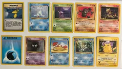 Pokemon Cards - 10 mixed cards from the Early Series as Pictured - Lot 3658 - Image 1