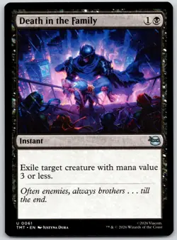 Death in the Family 0061 Teenage Mutant Ninja Turtles MTG NM - Image 1