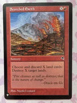 Scorched Earth The List Reprints Regular - Image 1