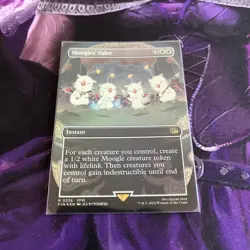 Moogles' Valor (Borderless) Final Fantasy Foil FIN 0326 MTG - Image 1