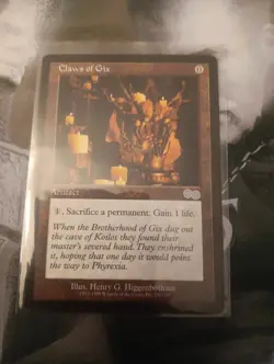 1x Claws of Gix - Timeshifted LP - MTG - Image 1
