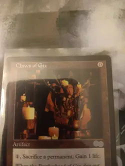 1x Claws of Gix - Timeshifted LP - MTG - Image 2