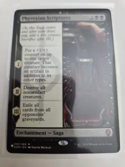 mtg, Phyrexian Scriptures The List Reprints Regular NM - Image 1