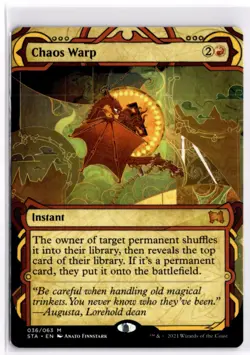 Chaos Warp Strixhaven Mystical Archive 36 LP x1 MTG Magic: the Gathering - Image 1