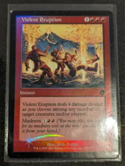Violent Eruption - FOIL - Torment - NM - MTG - Magic the Gathering - Red - Image 1