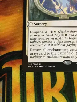 C5208 MAGIC MTG MODERN HORIZONS 2 RESURGENT BELIEF #026 NM RARE - Image 4