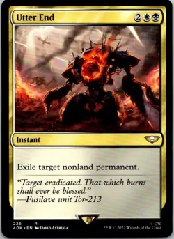 Magic the Gathering Utter End Warhammer 40,000 40k Commander MTG Free Shipping! - Image 1