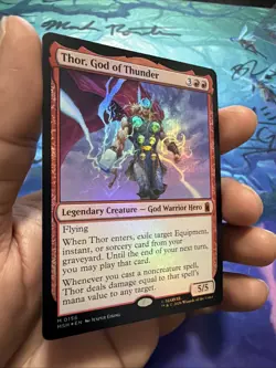 Thor, God of Thunder Marvel Super Heroes Foil - Image 2