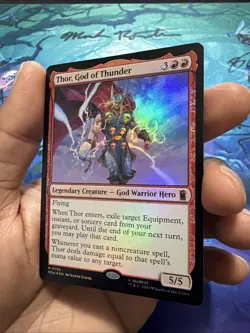 Thor, God of Thunder Marvel Super Heroes Foil - Image 3
