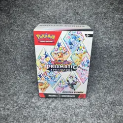 Pokemon TCG Prismatic Evolutions Booster Bundle Box 6 Packs English NEW SEALED - Image 1