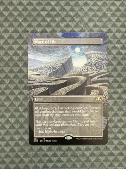 MTG Maze of Ith #456 Borderless Rare Dominaria Remastered (DMR) - Image 1