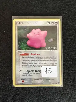 DITTO 35/113 EX SPECIE DELTA STAMPED CARTA POKEMON ITA - Image 1