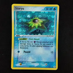 Staryu RH 75/101 Reverse Holo Hidden Legends Pokemon Ex English MP - Image 1