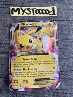Carte Pokemon Pikachu EX XY84 Promo Black Star Francais OCCASION - Image 1