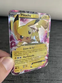 Carte Pokemon Pikachu EX XY84 Promo Black Star Francais OCCASION - Image 3