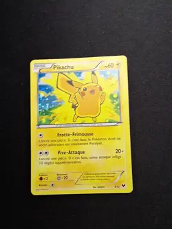 HOLO Pikachu 5/12 MacDonald's Macdo Mcdo 2013 Carte Pokemon FR - Image 1