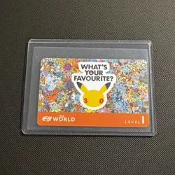 Pokemon | EB Games Level 1 I | 30 Year Anniversary Vulpix Membership Card - Image 2